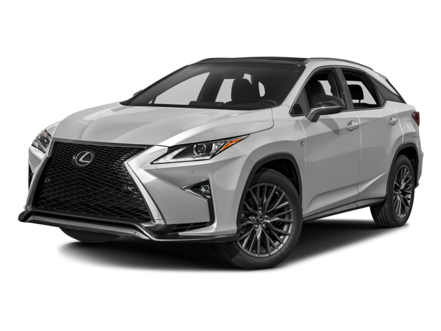 2016 Lexus RX RX 350 Sport Utility 4D in Silver — front three-quarter view