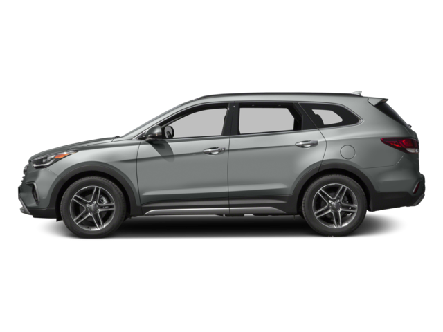 2017 Hyundai Santa Fe — rear three-quarter view