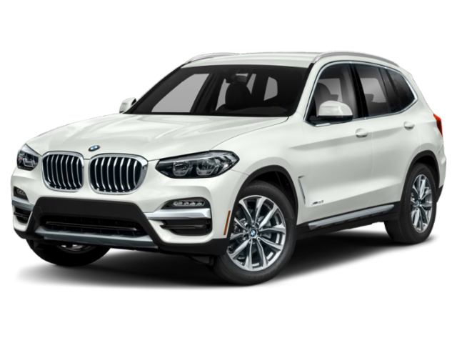 2018 BMW X3 xDrive30i Sport Utility 4D in Blue — front three-quarter view