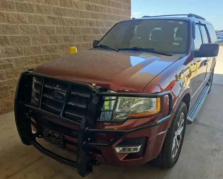 2015 Ford Expedition EL XLT Sport Utility 4D in Brown — front three-quarter view