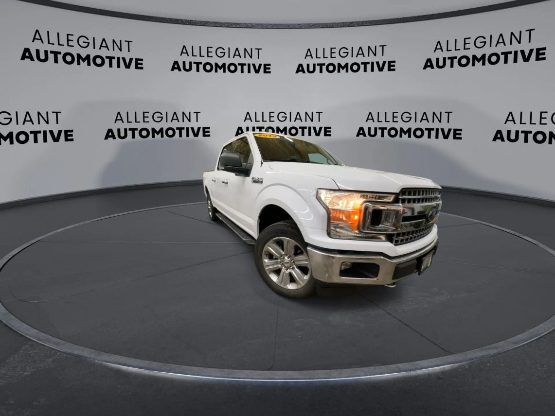 2019 Ford F150 SuperCrew Cab — interior view