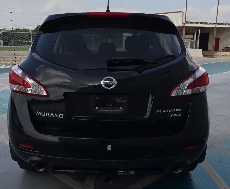 2014 Nissan Murano — rear three-quarter view